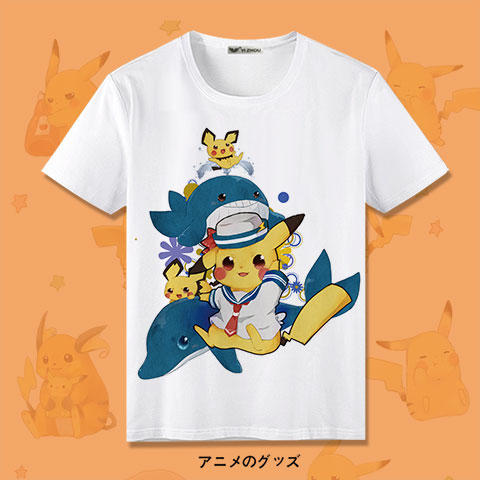 [預購] 神奇寶貝 Pokemon GO 精靈寶可夢 寵物小精靈 口袋妖怪 皮卡丘 動漫衣服 T恤 短袖 痛T