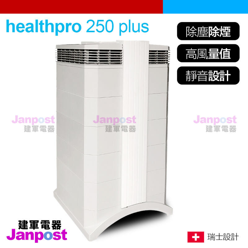【建軍電器】原廠 附發票 IQair healthpro plus=healthPro250 專業全效空氣清淨機