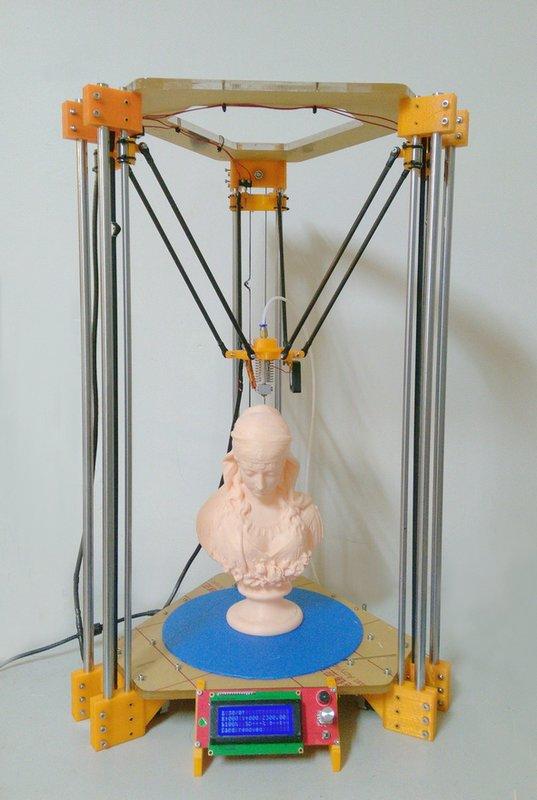 [3D工廠][日系高品質&自動校正!]Rostock Pro+ 3D印表機 雷雕機3D列印prusa i3 kossel
