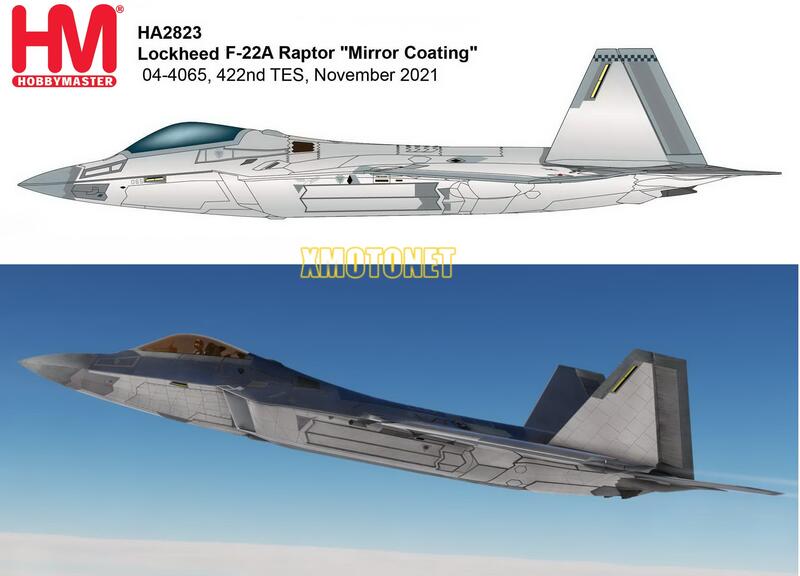 魔玩達人】1/72 HM HA2823 F-22A Raptor 猛禽美國空軍第422測試中隊