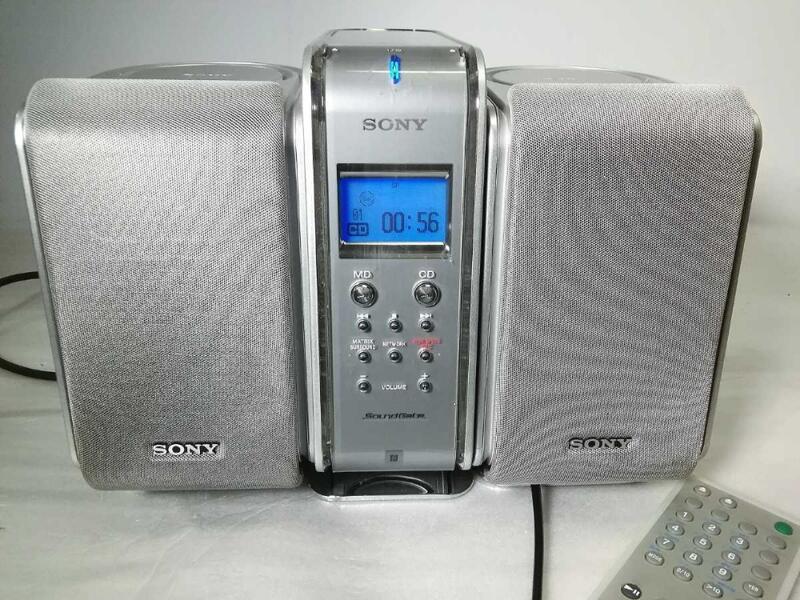 SONY極新CD/NET MD組合音響LAM-Z05動作品| 露天市集| 全台最大的網路購物市集