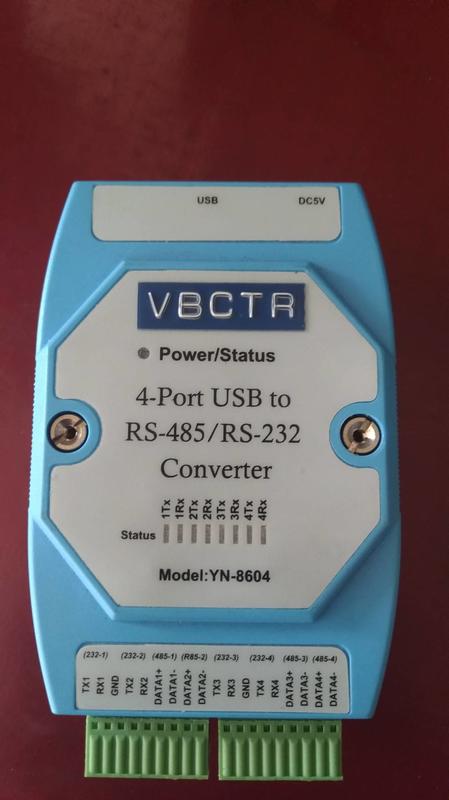 【水哥工控】4-Port USB to RS485/RS232 4通道RS485/RS232 轉換器 USB/RS485