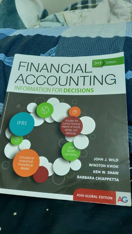 Financial Accounting 3/e 會計學 原文書