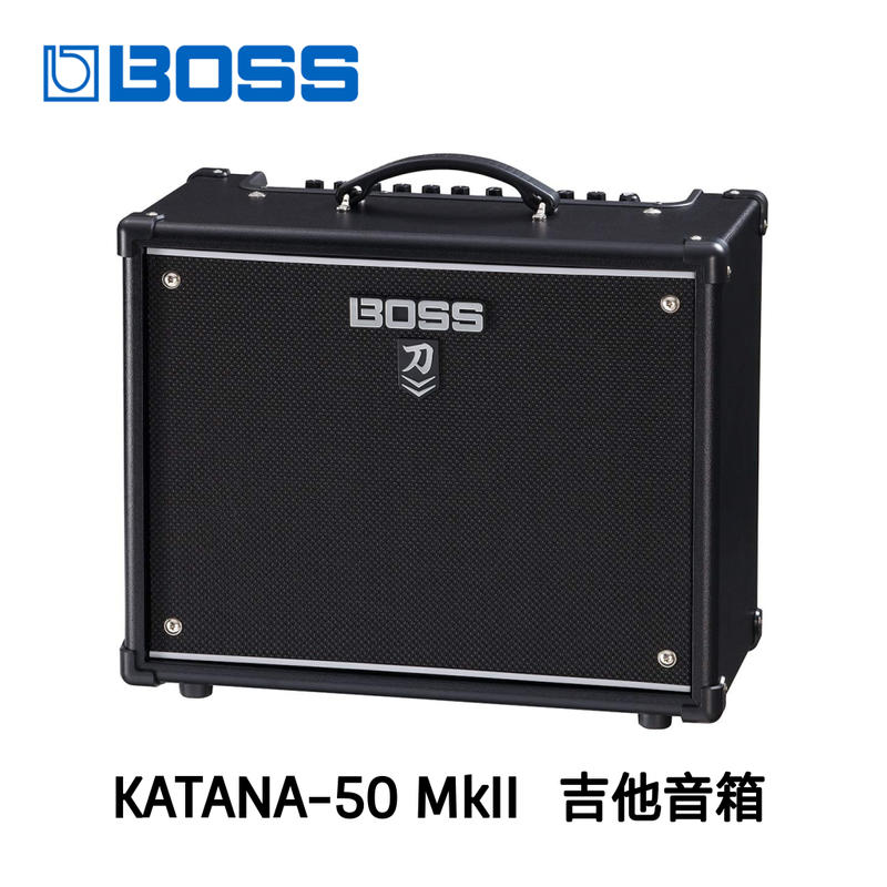 ♪♪學友樂器音響♪♪ BOSS KATANA-50 MkII 刀 Mk2 第二代 50瓦 吉他音箱 電吉他 木吉他