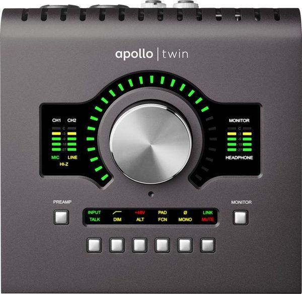 大鼻子樂器-Universal Audio Apollo Twin MKII SOLO 錄音介面| 露天市