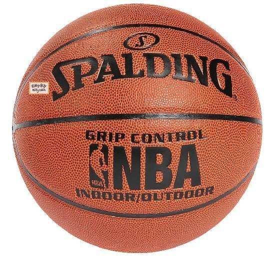 【EZBUY】斯伯丁籃球NBA掌控系列比賽用球PU室內外籃球74-221贈送氣針網兜