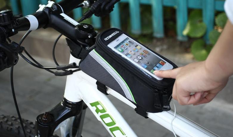 ROSWHEEL 自行車 上管包 新款 送耳機延長線 手機可觸控 自行車包 車前包 車架包 車管包 馬鞍包 腳踏車