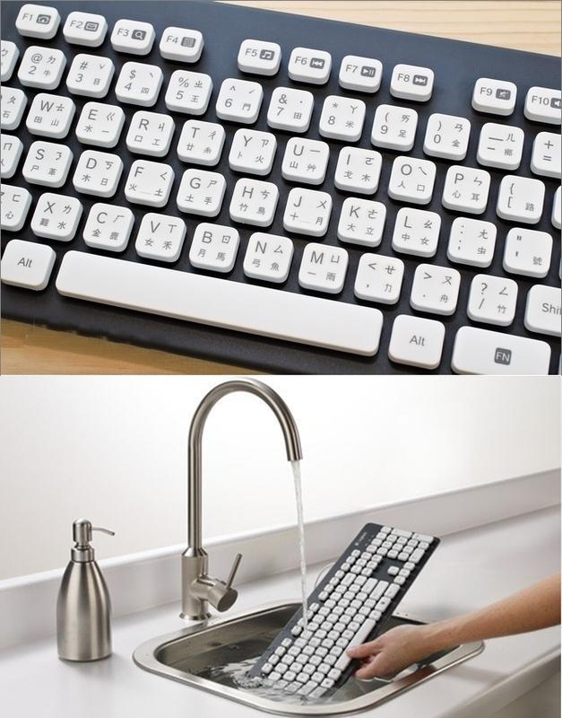 英文版Logitech 羅技 K310 可水洗式USB鍵盤,雷射印刷 防水鍵盤 有線鍵盤 超薄 可清洗 靜音 近全新