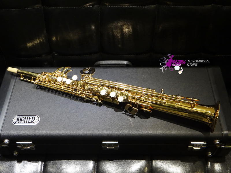 【現代樂器】已售出！59折託售 Jupiter JPS547 Soprano Sax 金漆 一體成形 高音薩克斯風 露天市集 全台最