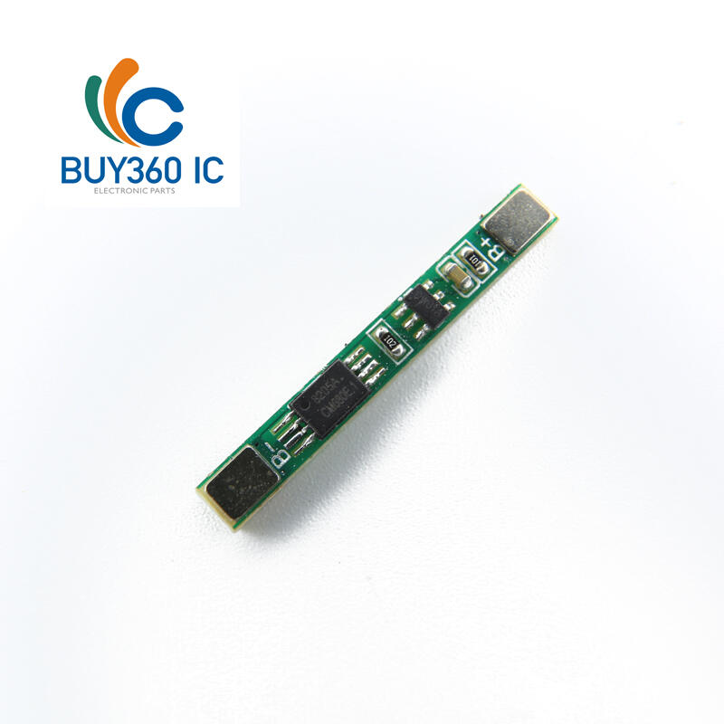 8008431"現貨B倉"3.7V鋰電池保護板 適用聚合物 18650 焊盤可點焊 可多並 3A過流值 w1 056 [
