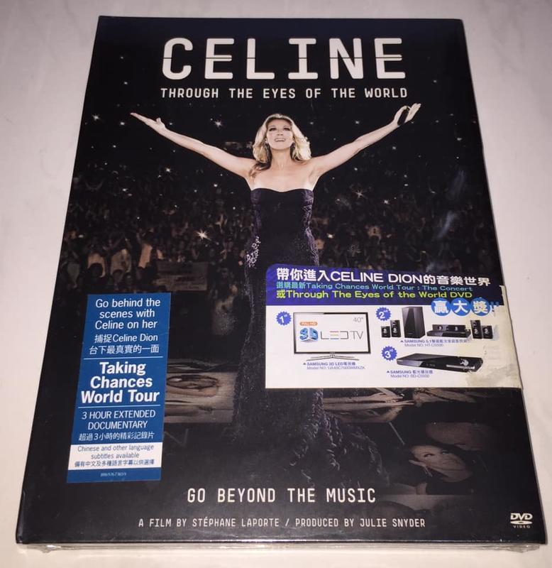 Celine Dion 2010 Through The Eyes Of The World HK DVD Sealed