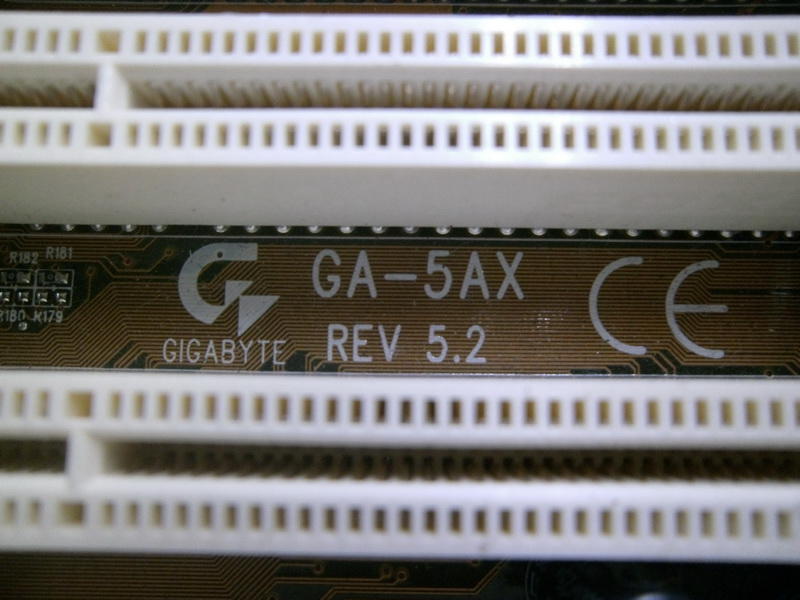 【全國主機板維修聯盟】技嘉 GA-5AX REV5.2 工業板 370 (下標前請先詢問) 故障主機板