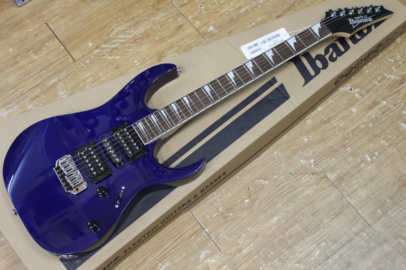 【名曲堂樂器】全新 Ibanez GRG170-DX JB 藍色 鯊魚鰭 小搖座電吉他 共四色 公司貨保固 贈全套配件