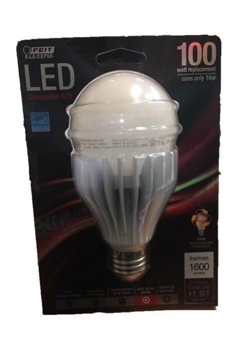 小翰館專業賣家 ~ LED A21燈泡 優惠期間(1顆300，買3送1) 滿額1500免運費