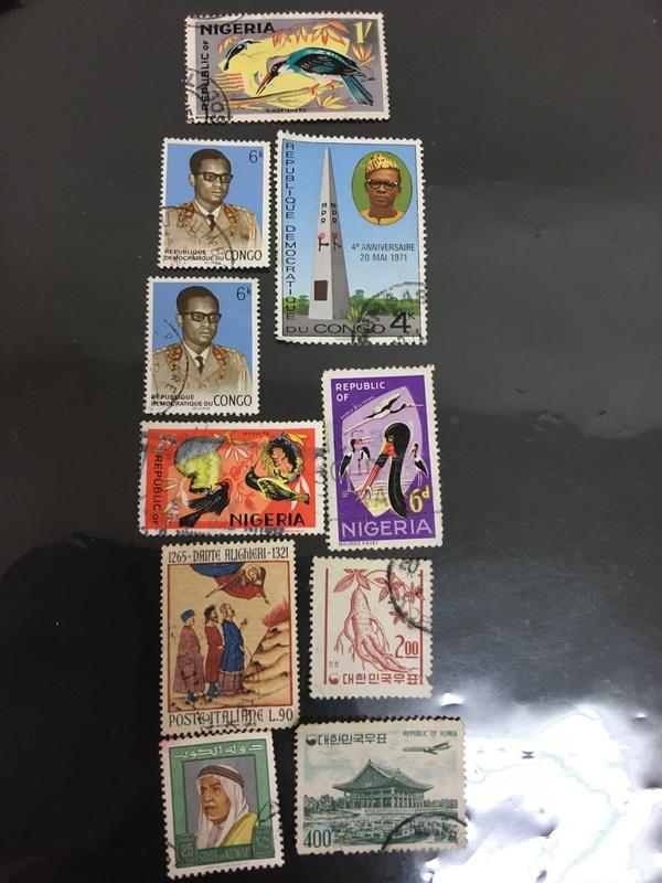 外國早期郵票，舊票10枚合拍！ S271