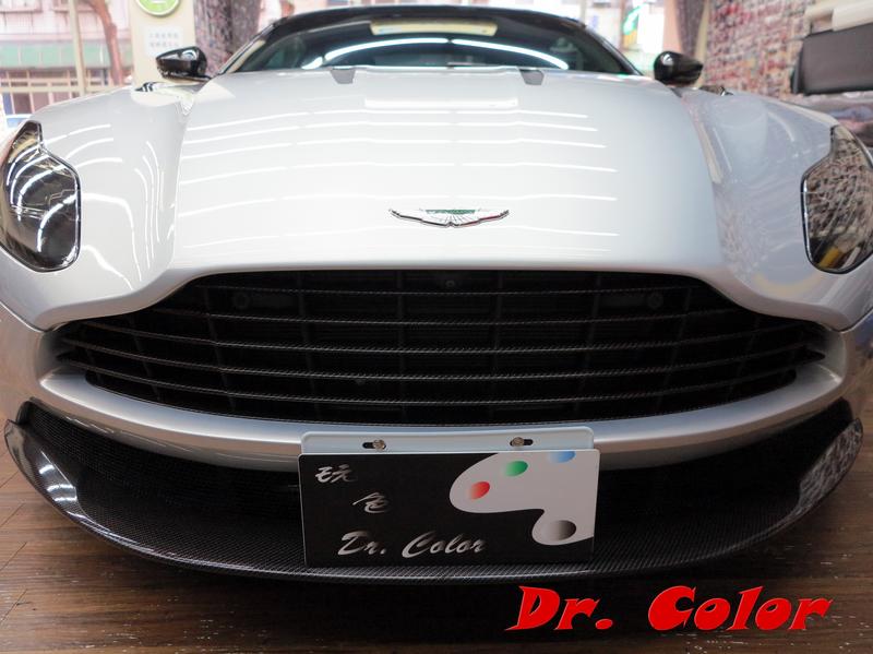 Dr. Color 玩色專業汽車包膜 Aston Martin DB11 亮面carbon_水箱罩/前下巴/尾翼/後擾流