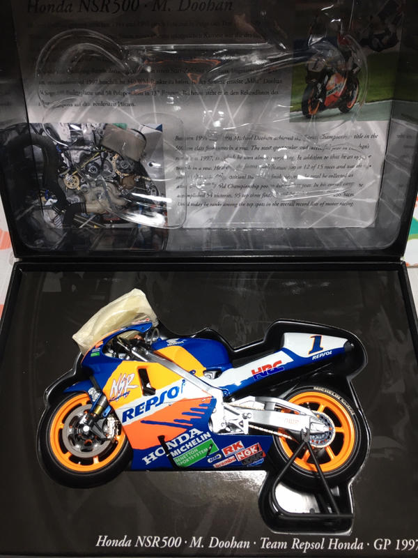 レア Honda NSR500 M.Doohan GP1997 ミニチャンプス（現貨