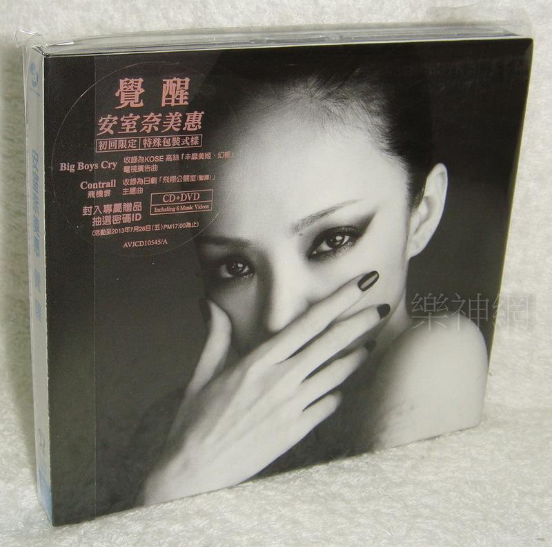 安室奈美惠Namie Amuro 覺醒FEEL【台版初回限定盤CD+DVD :紙殼包裝