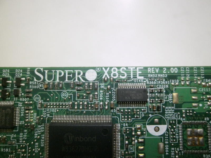 【全國主機板維修聯盟】美超微 SUPER X8STE 伺服器 1366 (下標前請先詢問) 故障主機板