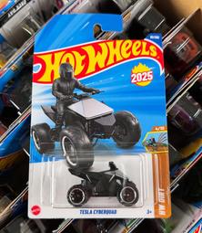 飛行屋 品Hot Wheels 風火輪小汽車合金車特斯拉TESLA CYBERQUAD 全地形沙灘電動車
