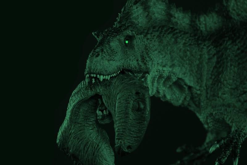 ***玩具high客***-NO.I99107-03-侏儸紀恐龍系列-英國REBOR-1/35高棘龍模型