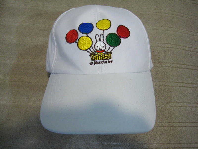 (每頂$35 全新品)Miffy 米飛兔 米菲兔 鴨舌帽 棒球帽 帽子 白色