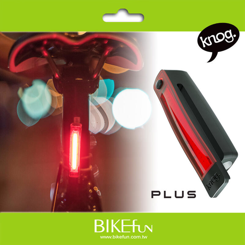 Knog Plus 磁扣 快夾 警示 尾燈 安全帽 迷你 跑步 背包皆可使用<BIKEfun 非moon