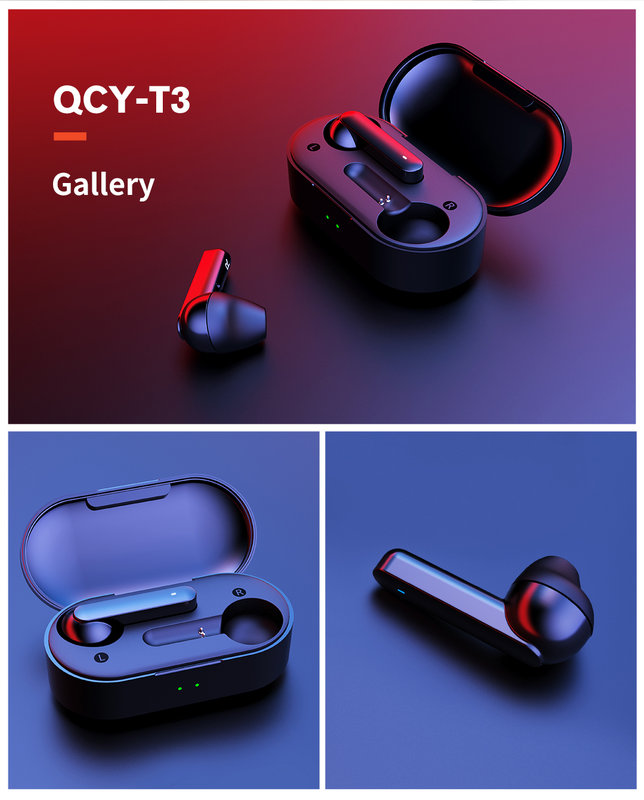 【JP二館】QCY T3 藍芽5.0 無線耳機 耳機 無線藍芽迷你耳機