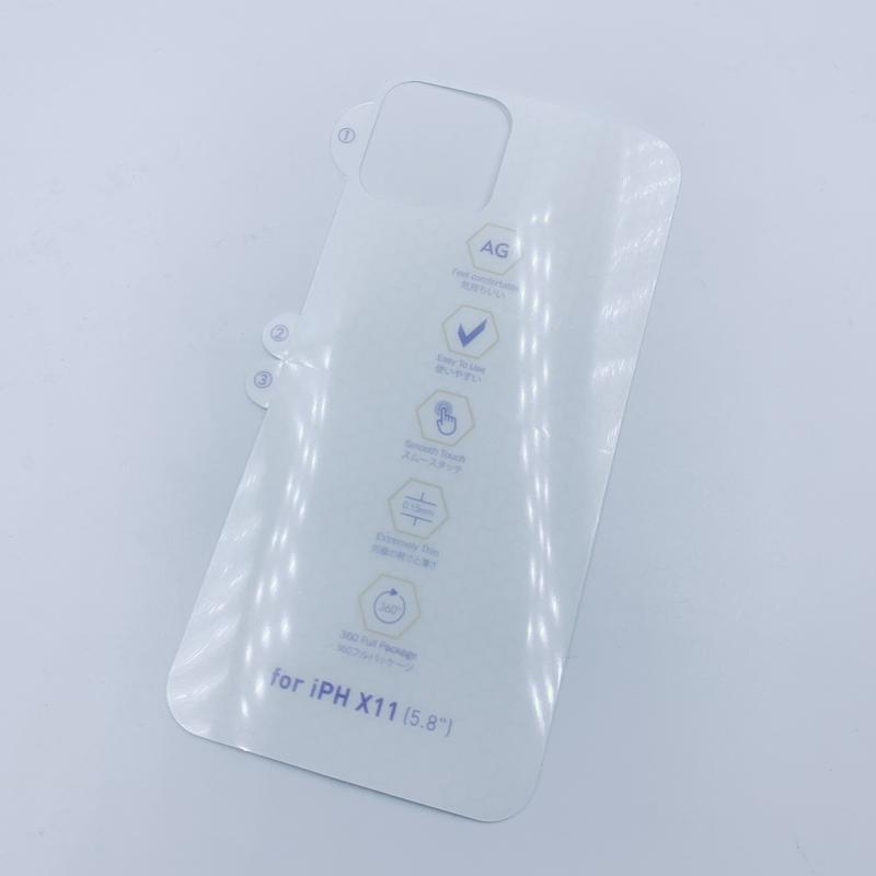 【蘋果狂想】iPhone 11/11pro/11pro max 霧面軟膜背面保護貼 背貼 手機保護貼 防指紋