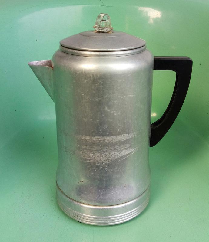 早期美國製EMPIRE電熱古董咖啡壺 熱水壺