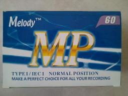 全新Melody 60分空白錄音帶(10入)