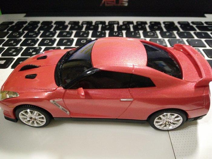 711 GTR 模型車 無線滑鼠 紅色  7-11 GT-R 限量發行
