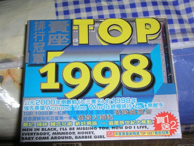 【正版CD】★TOP1998賣座排行榜★