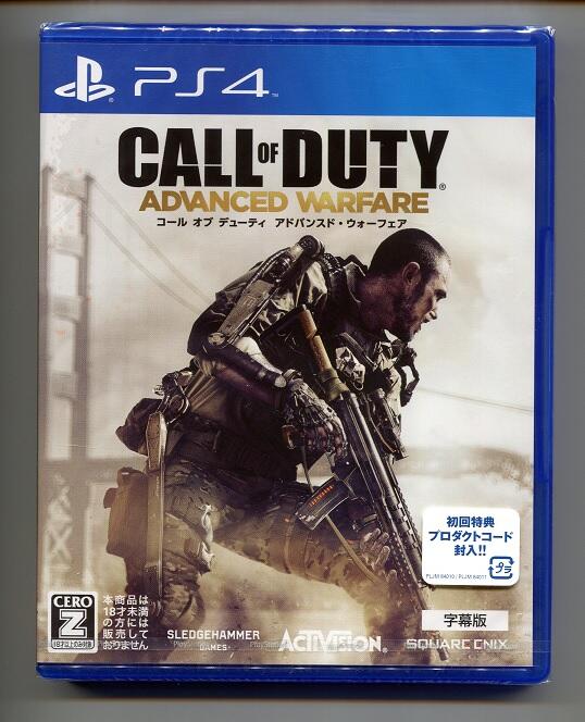 【收藏趣】PS4『Call of Duty 決勝時刻 先進戰爭』日版初回生產版 字幕版 全新