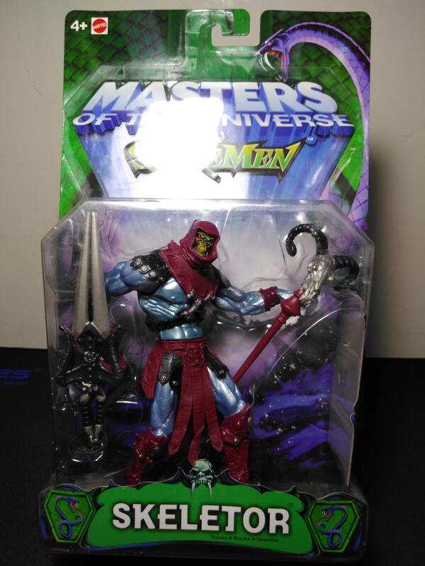 (收藏釋出) 全新未拆 異色版 Masters of the Universe 太空超人200X 骷髏王Skeletor