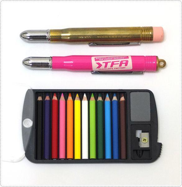 【醜老闆選物】 TN 迷你 攜帶式 手帳 色鉛筆  日本限定販售 原廠 手工製 無TN MARK版