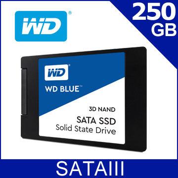 【MR3C】缺貨 含稅附發票 WD威騰 藍標 250G 250GB 3D NAND  SATA SSD固態硬碟
