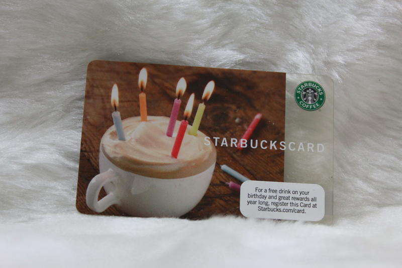星巴克 STARBUCKS 美國 2009 6065 咖啡杯 生日蠟燭 限量 隨行卡 儲值卡 卡片 收藏