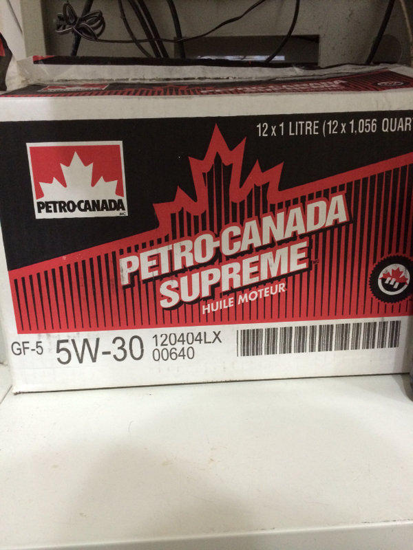 楓葉機油 PETRO-CANADA SUPREME 5W-30