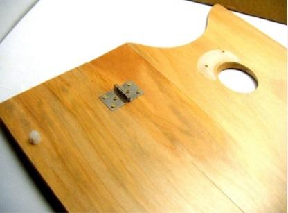 松林_普通木製 摺疊調色板 油畫水粉丙稀調色盤 台製