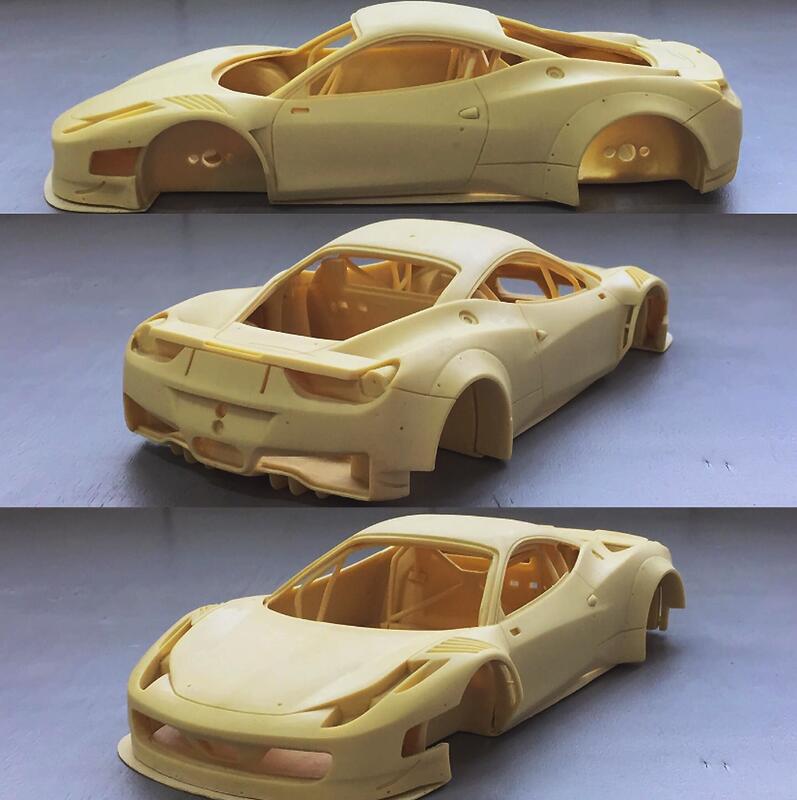 APM 1/18 Ferrari 458 ITALIA GT3 kit n.versus,mfh,bbr,abc,amr | 露天市集 | 全 ...