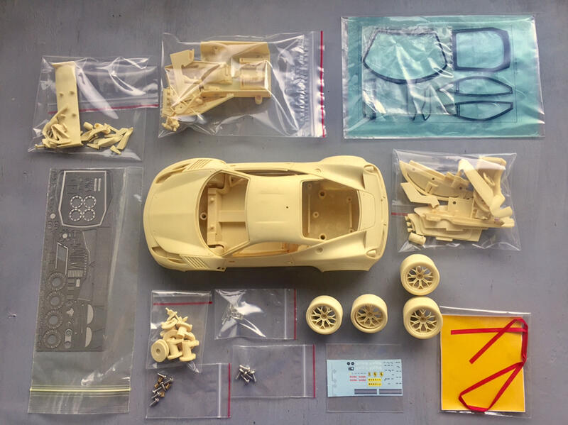 APM 1/18 Ferrari 458 ITALIA GT3 kit n.versus,mfh,bbr,abc,amr | 露天市集 | 全 ...