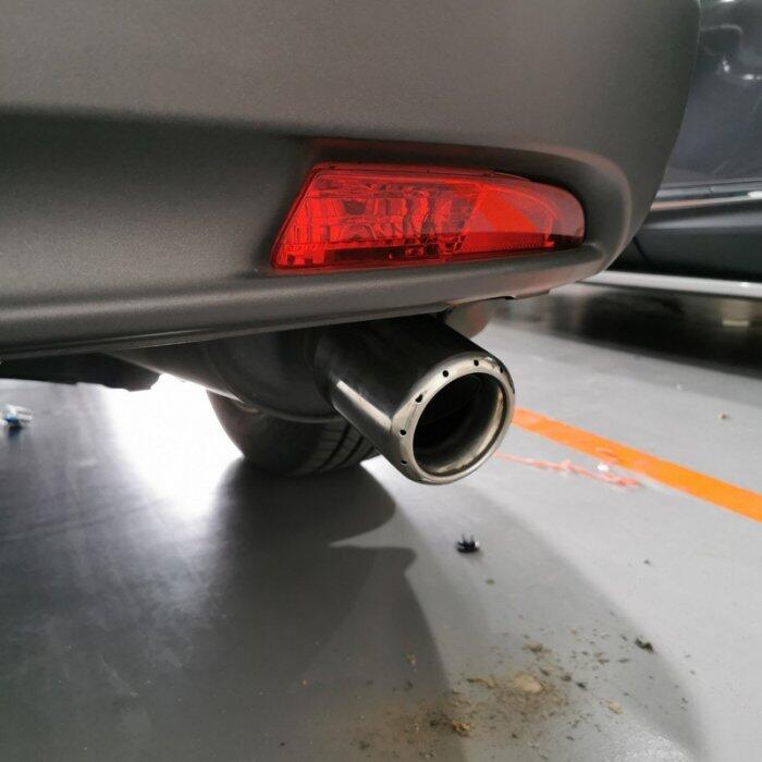 大台北汽車精品 HONDA CRV 4代 四代 4.5 日規 樣式 裝飾 尾管 排氣管 材質 白鐵不鏽鋼