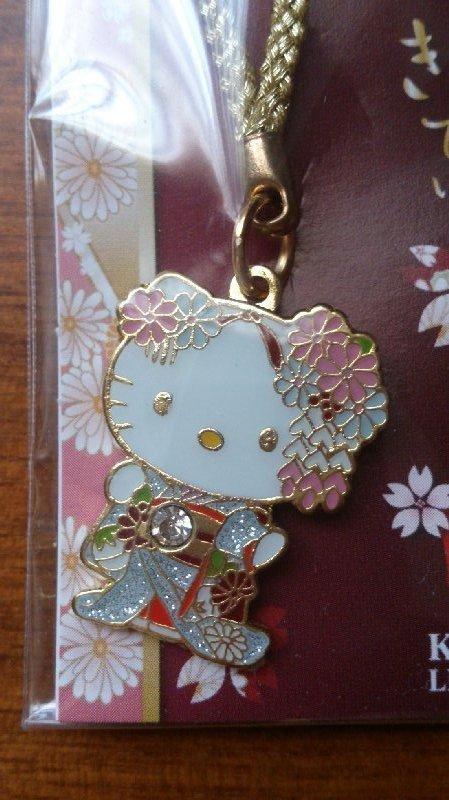含運只要$499 日本帶回 Hello Kitty 京都限定 4月生日 開運鑽石 吊飾 鑰匙圈 適合生日禮物
