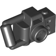 【樂高小角落】 Black Minifig, Utensil Camera 黑色相機、照相機 4106552 30089