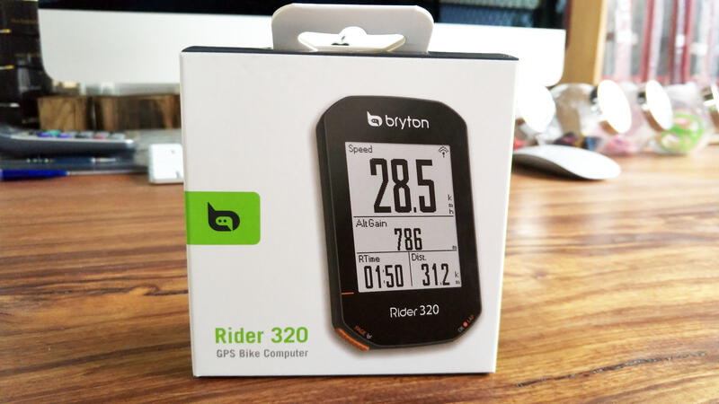 ~騎車趣~加贈延伸座 BRYTON Rider 320E GPS 自行車記錄器 碼表 馬表