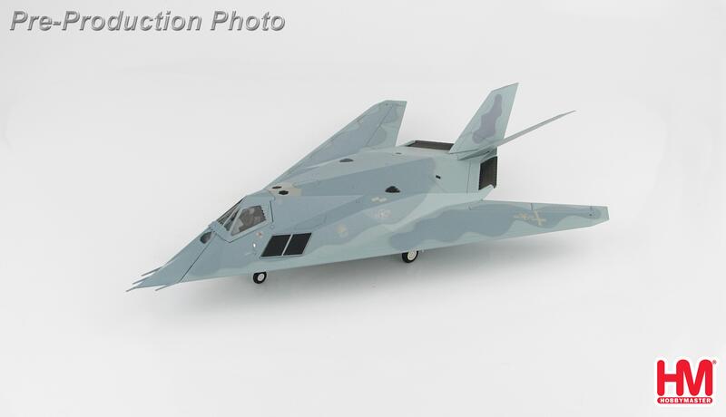 【模王 HM 預購】F-117 F117 灰龍 隱形轟炸機 比例 1/72 合金 飛機 完成品 HA5804