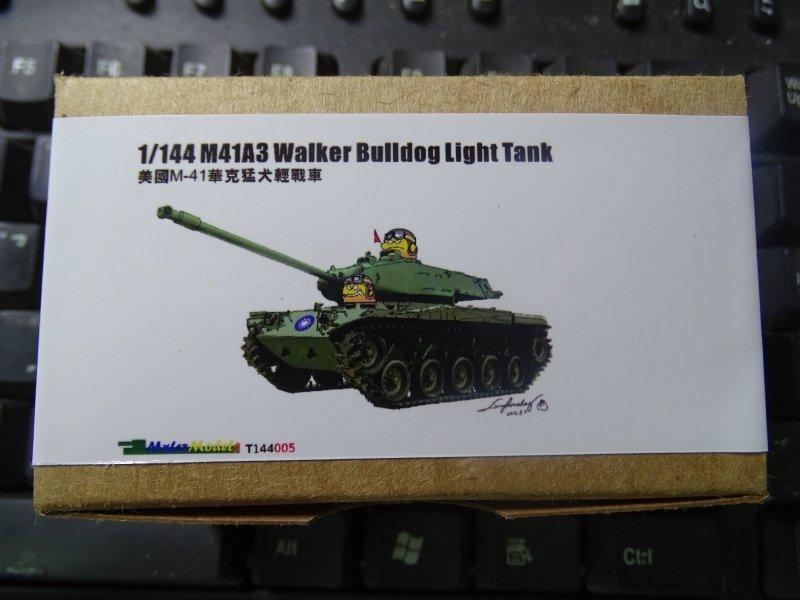 現貨Mxfcz Models 新品~1/144 美國 M41A3 華克猛犬 輕型戰車 樹脂模型 (附多國水貼、細節精密)