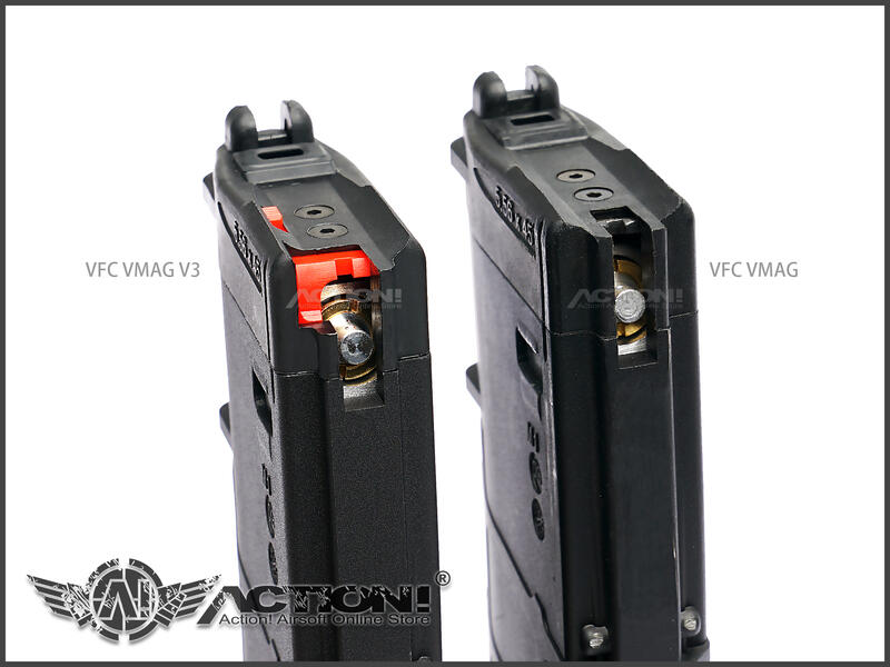 Action!】補貨中）VFC VMAG V3新版30發瓦斯彈匣（M4 HK416 VR16 BCM