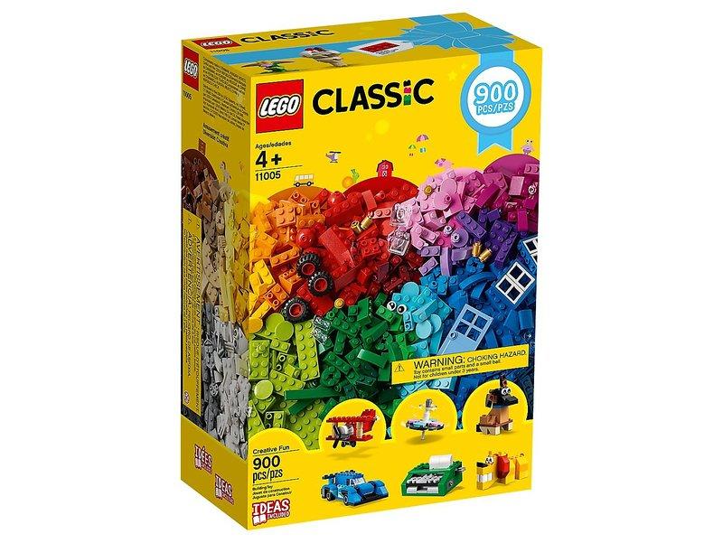 【樂GO】LEGO 樂高 11005 歡樂創意顆粒套裝 內含900片零件 輪子.窗戶.門 生日禮物 原廠正版